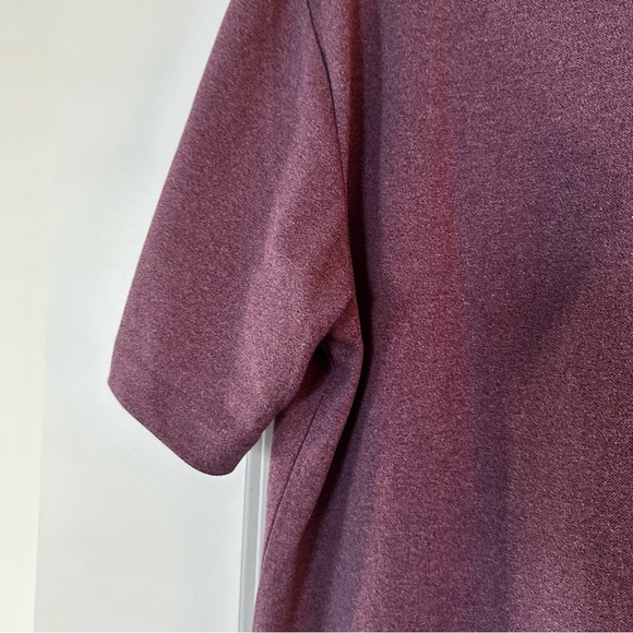 Greg Norman for Tasso Elba Five Iron PlayDry Polo Shirt Men’s Size L – Purple - Picture 10 of 10